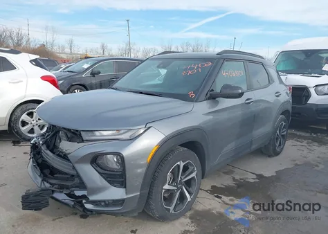 2021 Chevrolet Trailblazer Fwd Rs from USA, damaged, VIN KL79MTSL5MB127466